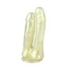 Double pearlescent dildo Baroque Pearl